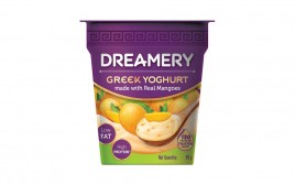 Dreamery Greek Yoghurt Made with Real Mangoes  Cup  90 grams